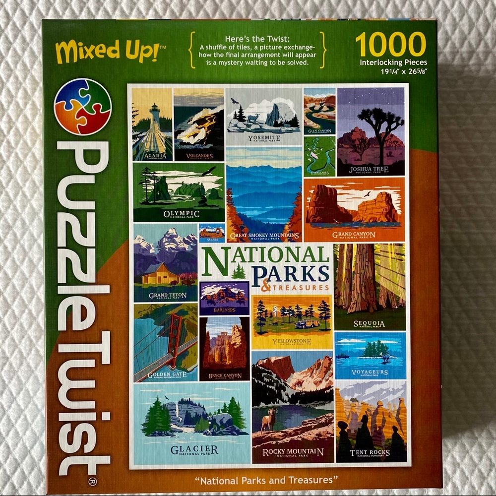 National Parks 1000 Piece PuzzleTwist